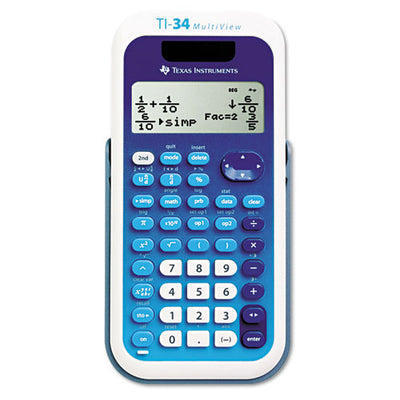 Ti-34 Multiview Scientific Calculator, 16-digit Lcd