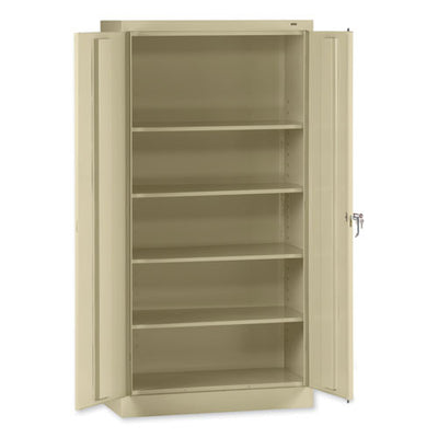 72" High Standard Cabinet (unassembled), 36w X 18d X 72h, Putty