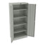 78" High Deluxe Cabinet, 36w X 18d X 78h, Light Gray