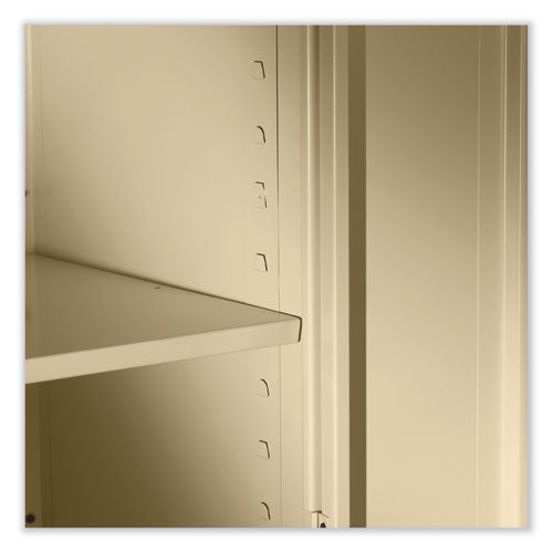 72" High Standard Cabinet (assembled), 36w X 18d X 72h, Black