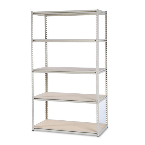 Stur-d-stor Shelving, Five-shelf, 36.5w X 18.5d X 72h, Sand