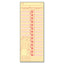 Time Clock Cards, Replacement For 10-100312/1950-9301/k14-36981d, One Side, 3.5 X 10.5, 500/box