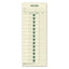 Manilla Job Cards, Replacement For 15-800622/l-61, One Side, 3.5 X 9, 500/box