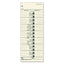 Time Clock Cards, Replacement For Ch-107-2, Two Sides, 3.5 X 9, 500/box