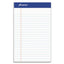 Recycled Writing Pads, Narrow Rule, Politex Green Kelsu Headband, 50 White 5 X 8 Sheets, Dozen