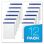 Recycled Writing Pads, Wide/legal Rule, Politex Green Kelsu Headband, 50 White 8.5 X 11.75 Sheets, Dozen