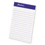 Perforated Writing Pads, Wide/legal Rule, 50 Canary-yellow 8.5 X 14 Sheets, Dozen