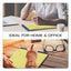 Double Sheet Pads, Pitman Rule Variation (offset Dividing Line - 3" Left), 100 Canary-yellow 8.5 X 11.75 Sheets