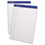 Perforated Writing Pads, Narrow Rule, 50 White 8.5 X 11.75 Sheets, Dozen