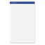 Perforated Writing Pads, Wide/legal Rule, 50 White 8.5 X 14 Sheets, Dozen