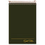 Gold Fibre Steno Pads, Gregg Rule, Designer Green/gold Cover, 100 White 6 X 9 Sheets