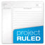 Gold Fibre Wirebound Project Notes Book, 1 Subject, Project-management Format, Green Cover, 9.5 X 7.25, 84 Sheets