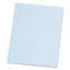 Quadrille Pads, Quadrille Rule (8 Sq/in), 50 White (heavyweight 20 Lb Bond) 8.5 X 11 Sheets