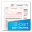 1096 Tax Form For Dot Matrix Printers, Fiscal Year: 2022, Two-part Carbonless, 8 X 11, 10 Forms Total