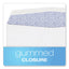W-2 Laser Double Window Envelope, Commercial Flap, Gummed Closure, 5.63 X 9, White, 24/pack