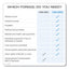 Five-part 1099-misc Tax Forms, Five-part Carbonless, 8.5 X 5.5, 2 Forms/sheet, 50 Forms Total