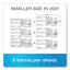 Five-part 1099-nec Tax Forms, Fiscal Year: 2022, Five-part Carbonless, 8.5 X 3.5, 3 Forms/sheet, 50 Forms Total