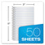 Memo Books, Narrow Rule, Randomly Assorted Covers, 5 X 3, 50 Sheets