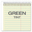 Steno Pads, Gregg Rule, Tan Cover, 80 Green-tint 6 X 9 Sheets