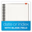 Royale Wirebound Business Notebooks, 1 Subject, Medium/college Rule, Black/gray Cover, 8.25 X 5.88, 96 Sheets