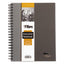 Royale Wirebound Business Notebooks, 1 Subject, Medium/college Rule, Black/gray Cover, 8.25 X 5.88, 96 Sheets