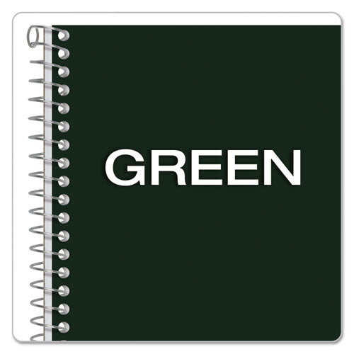 Earthwise By Oxford Recycled One-subject Notebook, Narrow Rule, Green Cover, 8 X 5, 80 Sheets