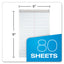 Steno Pads, Gregg Rule, Tan Cover, 80 White 6 X 9 Sheets