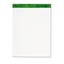 Earthwise By Ampad Recycled Writing Pad, Wide/legal Rule, Politex Sand Headband, 40 White 8.5 X 11.75 Sheets, 4/pack