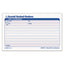 Avoid Verbal Orders Manifold Book, Two-part Carbonless, 6.25 X 4.25, 50 Forms Total