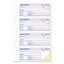 Money And Rent Receipt Books, Account + Payment Sections, Two-part Carbonless, 7.13 X 2.75, 4 Forms/sheet, 200 Forms Total