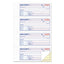 Money And Rent Receipt Books, Account + Payment Sections, Two-part Carbonless, 7.13 X 2.75, 4 Forms/sheet, 400 Forms Total