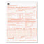 Cms-1500 Medicare/medicaid Forms For Laser Printers, One-part (no Copies), 8.5 X 11, 500 Forms Total
