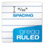 Second Nature Recycled Notepads, Gregg Rule, Randomly Assorted Cover Colors, 70 White 4 X 8 Sheets