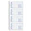 Second Nature Phone Call Book, Two-part Carbonless, 5 X 2.75, 4 Forms/sheet, 400 Forms Total