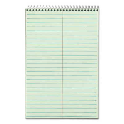 Gregg Steno Pads, Gregg Rule, 80 Green-tint 6 X 9 Sheets