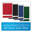 Steno Pad, Gregg Rule, Assorted Cover Colors, 80 Green-tint 6 X 9 Sheets, 4/pack