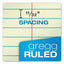 Steno Pad, Gregg Rule, Assorted Cover Colors, 80 Green-tint 6 X 9 Sheets, 4/pack