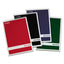 Steno Pad, Gregg Rule, Assorted Cover Colors, 80 Green-tint 6 X 9 Sheets, 4/pack