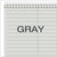 Prism Steno Pads, Gregg Rule, Gray Cover, 80 Gray 6 X 9 Sheets, 4/pack