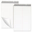 Docket Gold Steno Pads, Gregg Rule, Frosted White Cover, 100 White (heavyweight 20 Lb Bond) 6 X 9 Sheets
