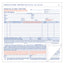 Hazardous Material Short Form, Three-part Carbonless, 7 X 8.5, 250 Forms Total