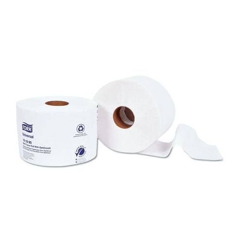 Universal Bath Tissue Roll With Opticore, Septic Safe, 1-ply, White, 1,755 Sheets/roll, 36/carton