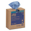 Industrial Paper Wiper, 4-ply, 12.8 X 16.5, Blue, 180/carton