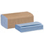 Windshield Towel, One-ply, 9.13 X 10.25, Blue, 250/pack, 9 Pack/carton