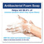 Premium Antibacterial Foam Soap, Unscented, 1 L, 6/carton
