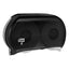 Twin Jumbo Roll Bath Tissue Dispenser, 19.29 X 5.51 X 11.83, Smoke/gray