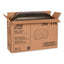 Twin Jumbo Roll Bath Tissue Dispenser, 19.29 X 5.51 X 11.83, Smoke/gray