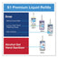 Elevation Liquid Skincare Dispenser, 1 L Bottle; 33 Oz Bottle, 4.4 X 4.5 X 11.5, White