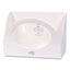 Small Bracket Wiper Dispenser, 8.42 X 4.22 X 5.74, White