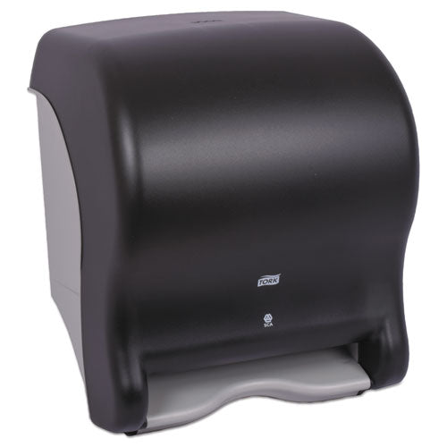 Hand Towel Dispenser, Electronic, 11.78 X 9.12 X 14.39, Translucent Smoke